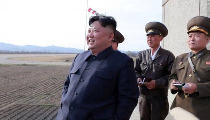 شمالی کوریا کا مختصر فاصلے تک مار کرنیوالے میزائلوں کا تجربہ